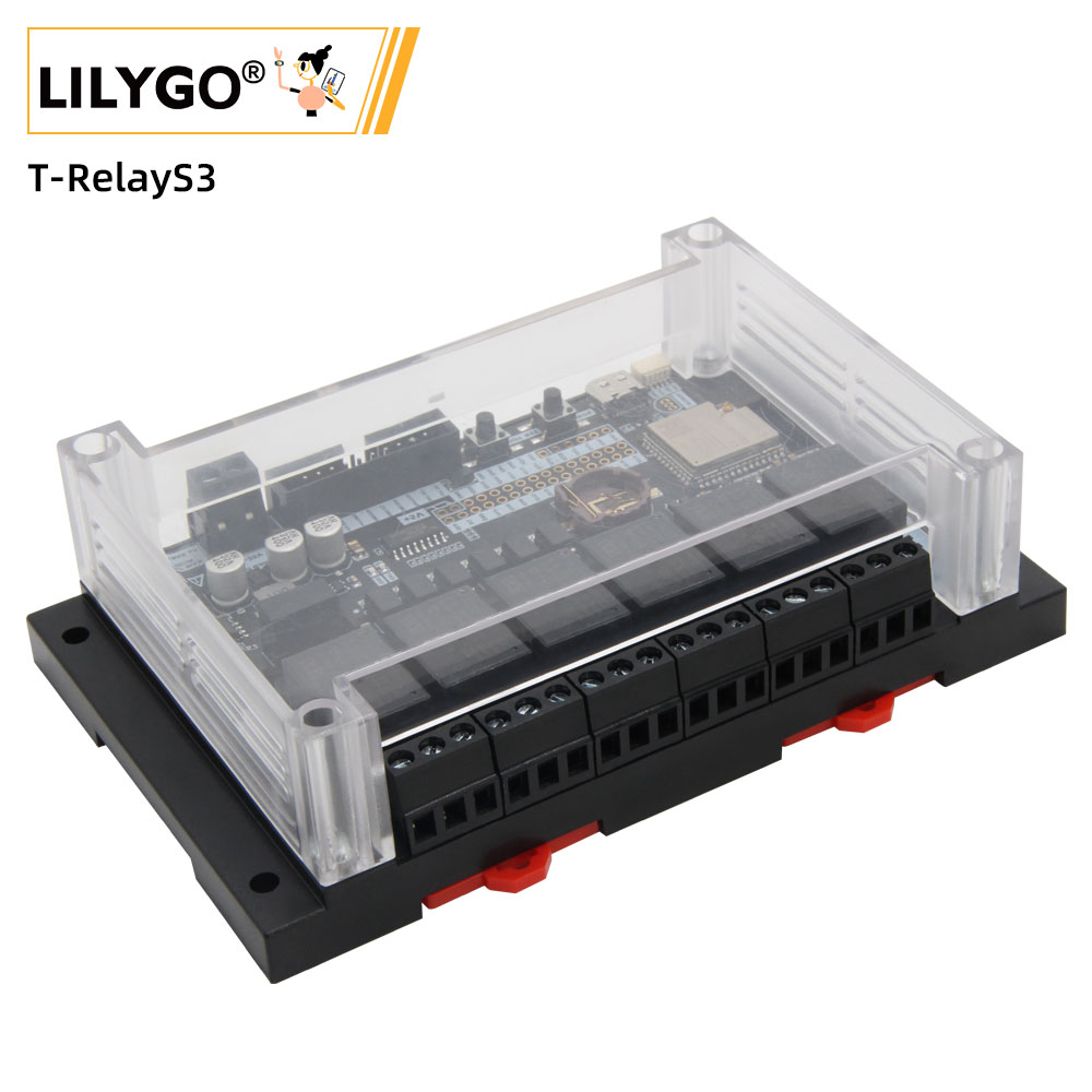 Lolin S3 - LILYGO® T-RelayS3 ESP32-S3 6-drożny przekaźnik rozwojowy