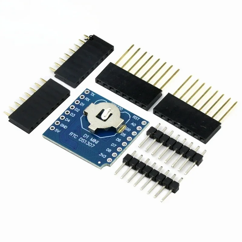 Wemos D1 Mini - 10 SZT. RTC DS1307 Zegar Czasu