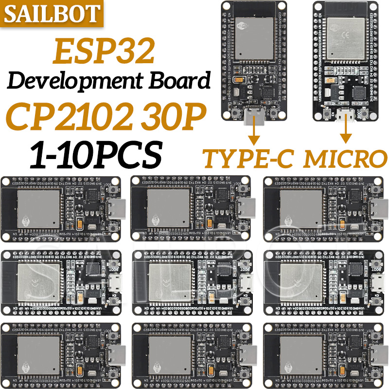 Nodemcu 32S - 1/5/10 SZT. Płytka Rozwojowa WR-32 32-S