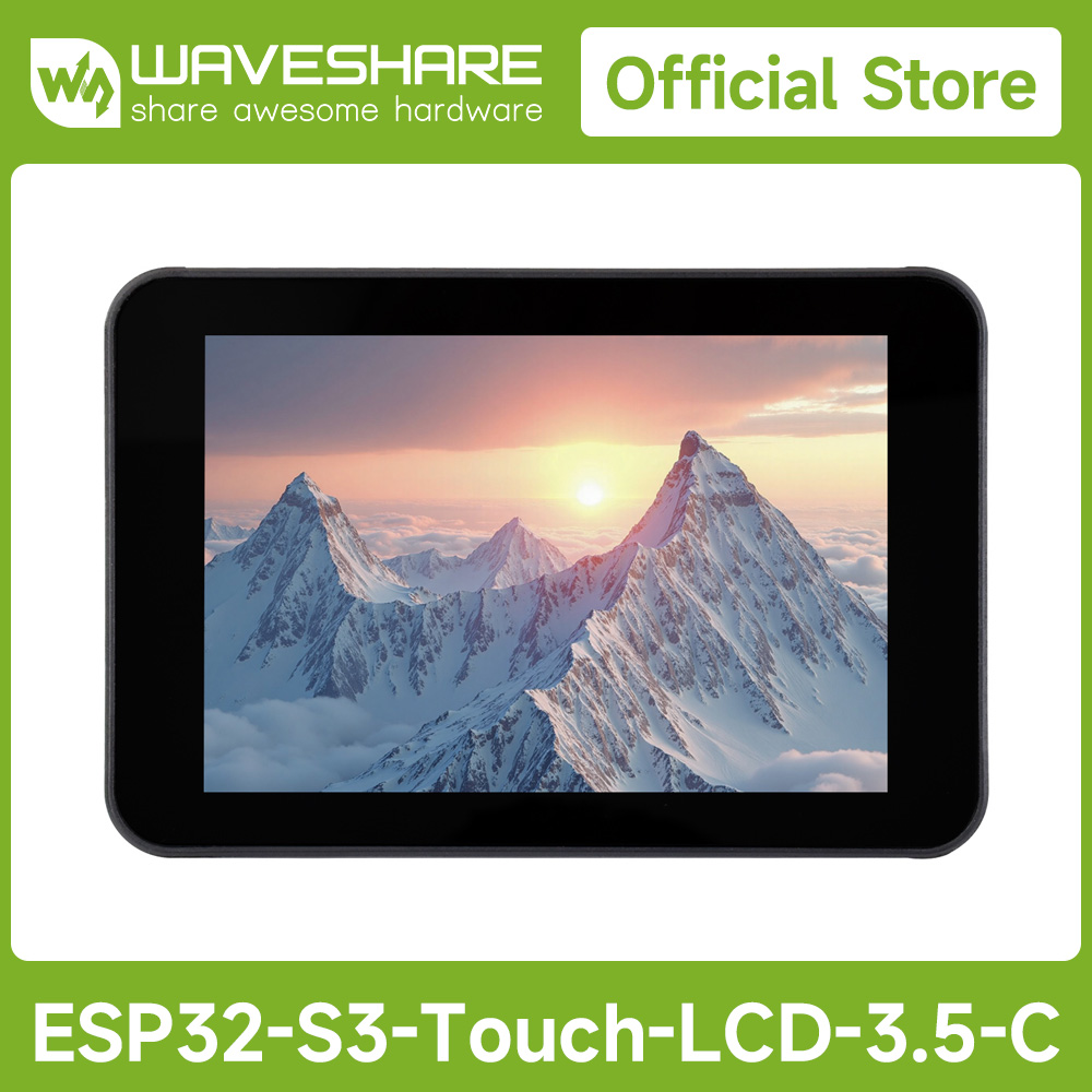 Waveshare Esp32 - Waveshare ESP32-S3 3,5-calowy pojemnościowy wyświetlacz dotykowy