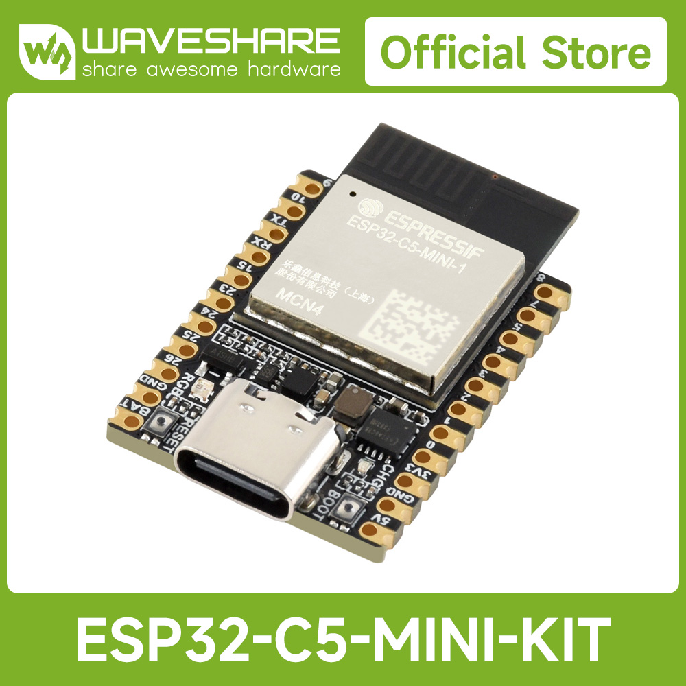 Waveshare Esp32 - Płytka rozwojowa Waveshare ESP32-C5 Mini Dual-band
