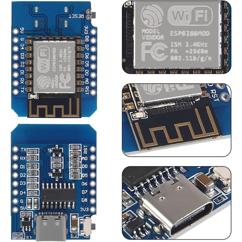 Nodemcuv2 - Płytka rozwojowa ESP8266 ESP-12F MINI D1