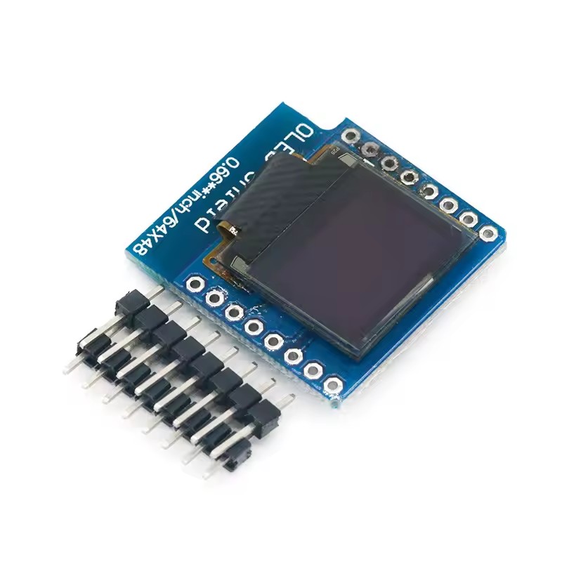 Wemos D1 Mini - Mały ekran OLED 0,66 cala 64x48