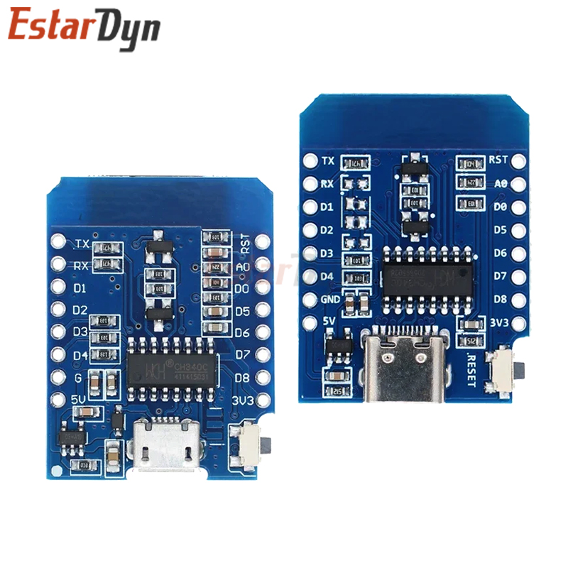 D1 Mini TYPE-C/MICRO ESP8266 E – Nodemcuv2 recenzja i cena
