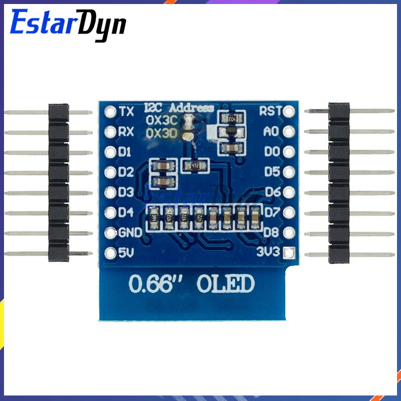 0,66-calowy wyświetlacz OLED L – Wemos D1 Mini recenzja i cena