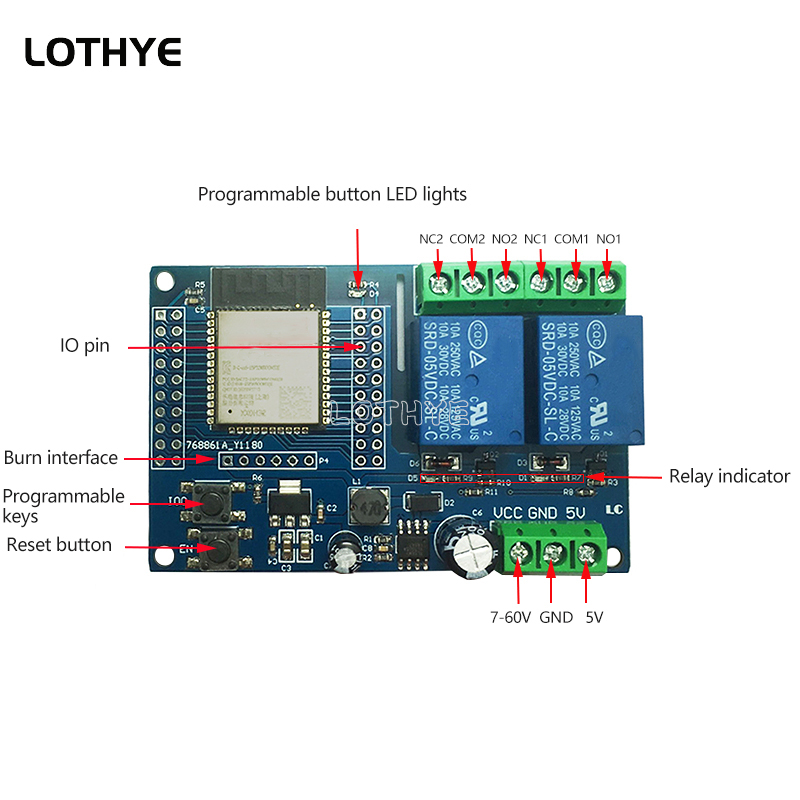 Moduł przekaźnika ESP32 z podw – Doit Esp32 recenzja i cena