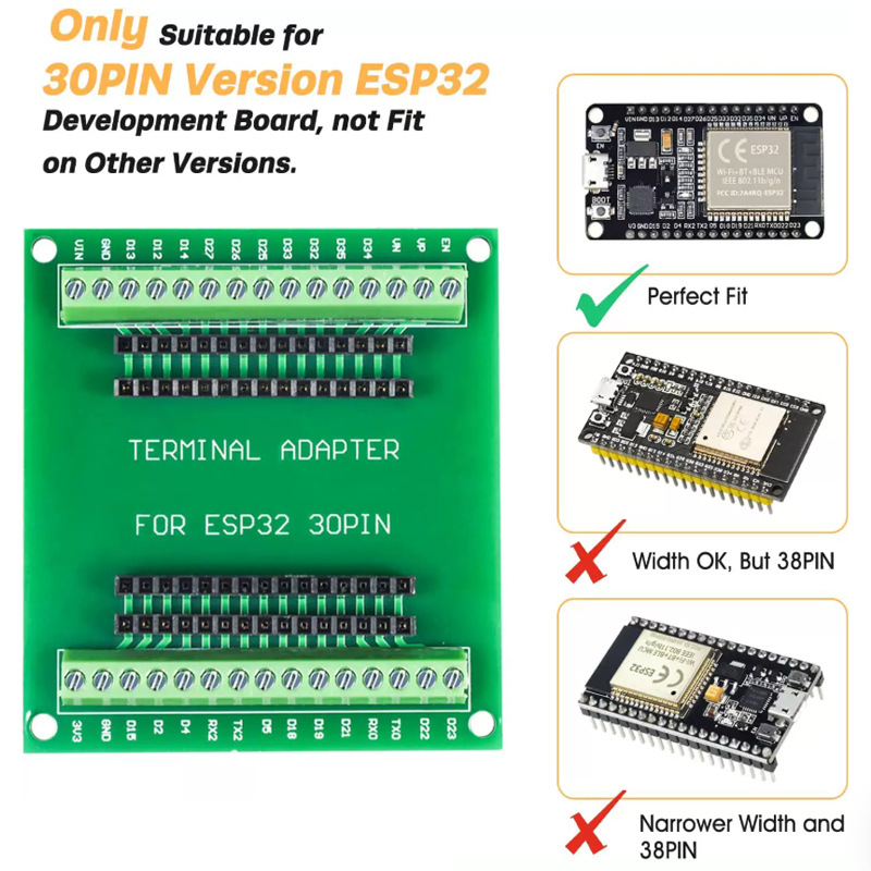 Płytka programistyczna ESP32 N – Doit Esp32 recenzja i cena