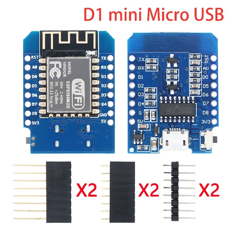 Micro USB/Type-C USB WeMos D1  – Nodemcuv2 recenzja i cena