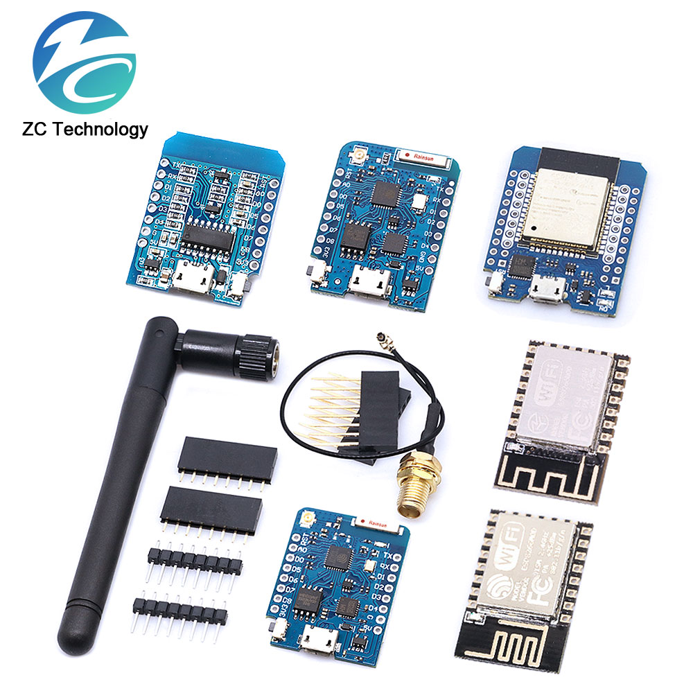 ESP8266 ESP-12 ESP-12F ESP32 C – Wemos D1 Mini recenzja i cena