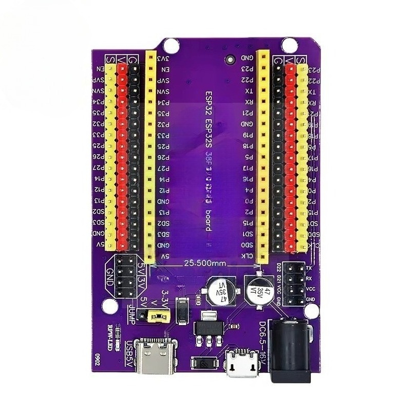 Płytka rozszerzeń ESP32S 38Pin – Nodemcu 32S recenzja i cena