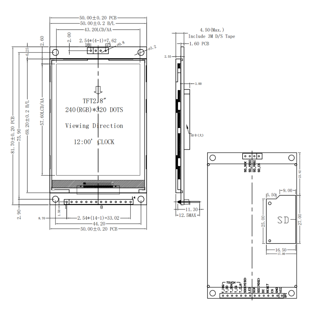 Moduł wyświetlacza TFT LCD 2,8 – Esp32 S3 Devkitc 1 recenzja i cena