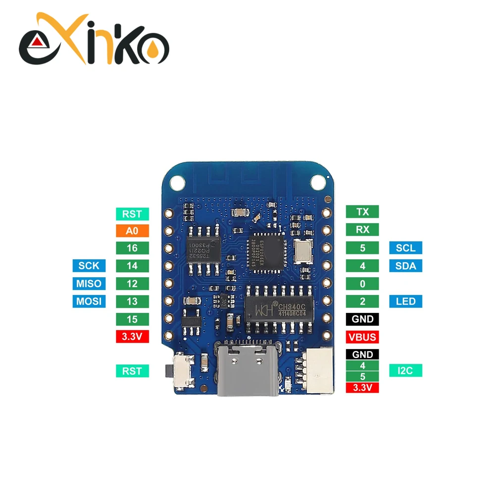 1/5/10 sztuk WeMos D1 Mini ESP – D1 Mini Pro recenzja i cena