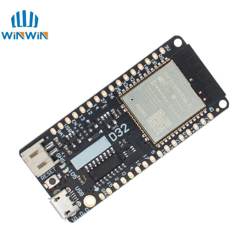 LOLIN D32 V1.0.0 - płyta wifi+ – Lolin D32 recenzja i cena